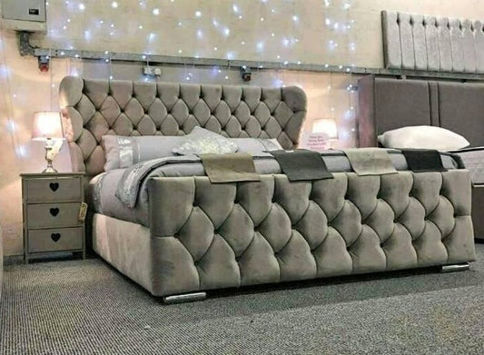 Paris Wingback Bed