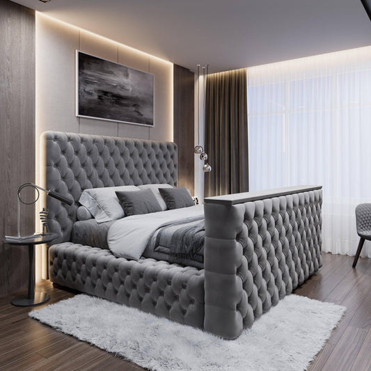 Ambassador Chesterfield TV Bed Frame