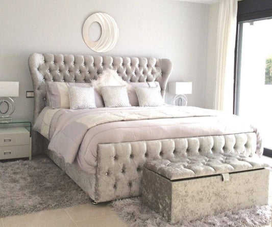 Paris Wingback Bed